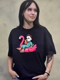 Прикольные футболки: Злой, но отдыхающий